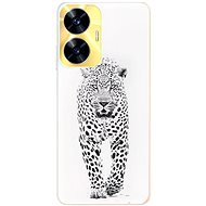 iSaprio White Jaguar pro Realme C55 - Phone Cover