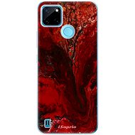 iSaprio RedMarble 17 pro Realme C21Y / C25Y - Phone Cover