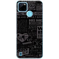 iSaprio Text 01 pro Realme C21Y / C25Y - Phone Cover