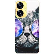 iSaprio Galaxy Cat pro Realme C55 - Phone Cover