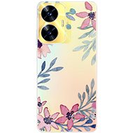 iSaprio Leaves and Flowers pro Realme C55 - Phone Cover