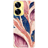 iSaprio Purple Leaves pro Realme C55 - Phone Cover