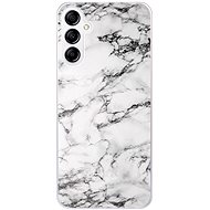 iSaprio White Marble 01 pro Samsung Galaxy A14 / A14 5G - Phone Cover