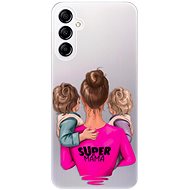 iSaprio Super Mama for Two Boys for Samsung Galaxy A14 / A14 5G - Phone Cover