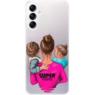 iSaprio Super Mama pro Boy and Girl pro Samsung Galaxy A14 / A14 5G - Phone Cover