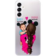 iSaprio Mama Mouse Brunette and Boy pro Samsung Galaxy A14 / A14 5G - Phone Cover