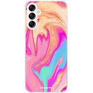 iSaprio Orange Liquid pro Samsung Galaxy A14 / A14 5G - Phone Cover