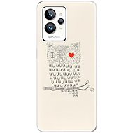iSaprio I Love You 01 pro Realme GT 2 Pro - Phone Cover