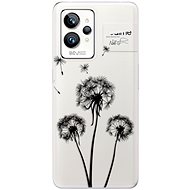 iSaprio Three Dandelions pro black pro Realme GT 2 Pro - Phone Cover