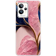 iSaprio Pink Blue Leaves pro Realme GT 2 Pro - Phone Cover