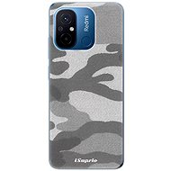 iSaprio Gray Camuflage 02 pro Xiaomi Redmi 12C - Phone Cover