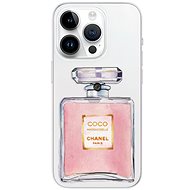 iSaprio Chanel Rose pro iPhone 15 Pro - Phone Cover