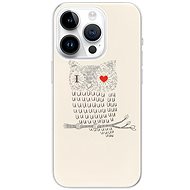 iSaprio I Love You 01 pro iPhone 15 Pro - Phone Cover