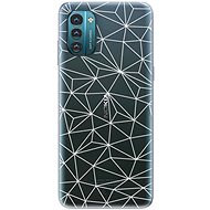 iSaprio Abstract Triangles 03 pro white pro Nokia G11 / G21 - Phone Cover