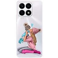 iSaprio Kissing Mom pro Blond and Boy pro Honor X8a - Phone Cover