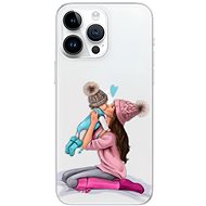 iSaprio Kissing Mom pro Brunette and Boy pro iPhone 15 Pro Max - Phone Cover