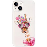 iSaprio Lady Giraffe pro iPhone 15 - Phone Cover