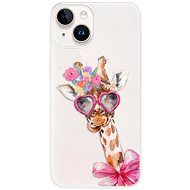 iSaprio Lady Giraffe pro iPhone 15 Plus - Phone Cover