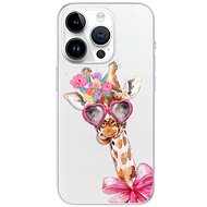 iSaprio Lady Giraffe pro iPhone 15 Pro - Phone Cover