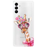 iSaprio Lady Giraffe pro Samsung Galaxy A04s - Phone Cover