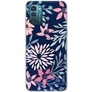 iSaprio Leaves on Blue pro Nokia G11 / G21 - Phone Cover