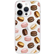 iSaprio Macaron Pattern pro iPhone 15 Pro - Phone Cover