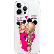 iSaprio Mama Mouse Blond and Girl pro iPhone 15 Pro Max - Phone Cover