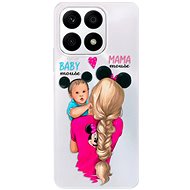 iSaprio Mama Mouse Blonde and Boy pro Honor X8a - Phone Cover