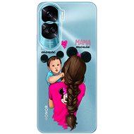 iSaprio Mama Mouse Brunette and Boy pro Honor 90 Lite 5G - Phone Cover