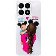 iSaprio Mama Mouse Brunette and Boy pro Honor X8a - Phone Cover