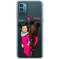 iSaprio Mama Mouse Brunette and Boy pro Nokia G11 / G21 - Phone Cover