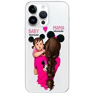 iSaprio Mama Mouse Brunette and Girl pro iPhone 15 Pro Max - Phone Cover
