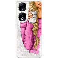 iSaprio My Coffe and Blond Girl pro Honor 90 5G - Phone Cover