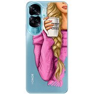 iSaprio My Coffe and Blond Girl pro Honor 90 Lite 5G - Phone Cover