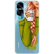 iSaprio My Coffe and Redhead Girl pro Honor 90 Lite 5G - Phone Cover
