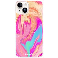 iSaprio Orange Liquid pro iPhone 15 Plus - Phone Cover