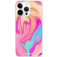 iSaprio Orange Liquid pro iPhone 15 Pro Max - Phone Cover