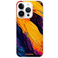 iSaprio Orange Paint pro iPhone 15 Pro - Phone Cover