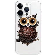 iSaprio Owl And Coffee pro iPhone 15 Pro - Phone Cover