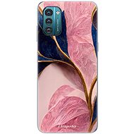 iSaprio Pink Blue Leaves pro Nokia G11 / G21 - Phone Cover