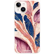 iSaprio Purple Leaves pro iPhone 15 - Phone Cover