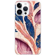 iSaprio Purple Leaves pro iPhone 15 Pro Max - Phone Cover