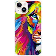 iSaprio Rainbow Lion pro iPhone 15 Plus - Phone Cover