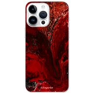 iSaprio RedMarble 17 pro iPhone 15 Pro Max - Phone Cover