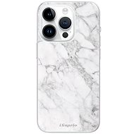 iSaprio SilverMarble 14 pro iPhone 15 Pro - Phone Cover