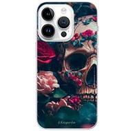 iSaprio Skull in Roses pro iPhone 15 Pro - Phone Cover