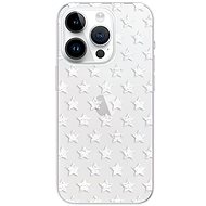 iSaprio Stars Pattern pro white pro iPhone 15 Pro - Phone Cover