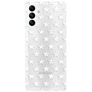 iSaprio Stars Pattern pro white pro Samsung Galaxy A04s - Phone Cover