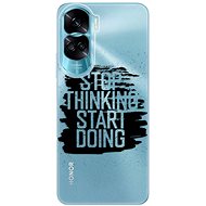 iSaprio Start Doing pro black pro Honor 90 Lite 5G - Phone Cover