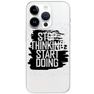 iSaprio Start Doing pro black pro iPhone 15 Pro - Phone Cover